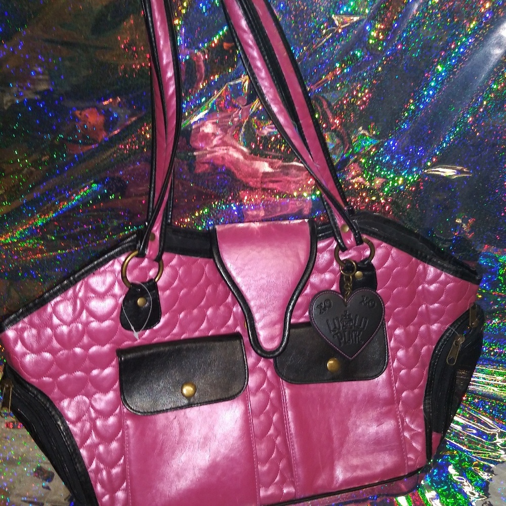 Lulu Pink small dog carrier